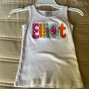 “Elliot” tank top size 4T